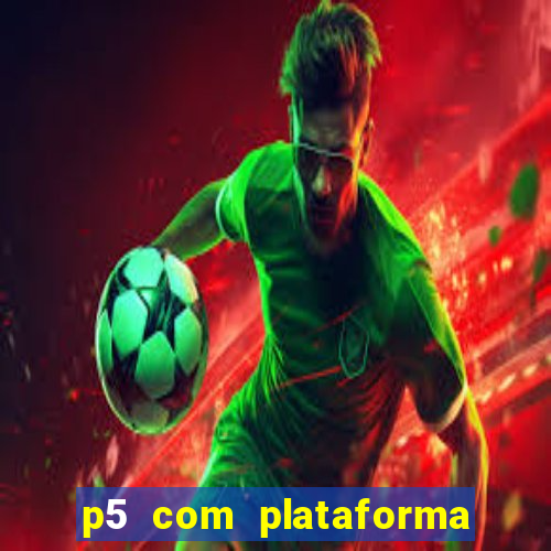 p5 com plataforma de jogos